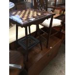 A late Victorian painted chess top table The-saleroom.com showing catalogue only, live bidding
