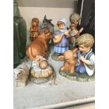 Goebel nativity set The-saleroom.com showing catalogue only, live bidding available via our website.