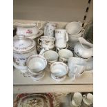 Elizabethan Caprice and other teaware The-saleroom.com showing catalogue only, live bidding