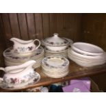 Royal Doulton Camelot dinner ware approx. 50 pieces Catalogue only, live bidding available via our