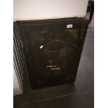 A J. Cartwright & Sons old safe - no key Catalogue only, live bidding available via our website,