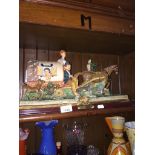 Mike's Collection horse and cart with figures Catalogue only, live bidding available via our