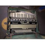 A Boselli Recanati Italian accordion in hard case. Catalogue only, live bidding available via our