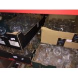 4 boxes of glassware Catalogue only, live bidding available via our website, if you require P&P