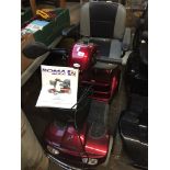 A Roma S146 mobility scooter, with key and charger. Catalogue only, live bidding available via our