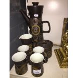 Denby coffee set Catalogue only, live bidding available via our website, if you require P&P please