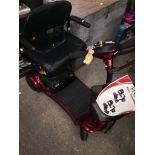 An Elite traveller LX mobility scooter with key and charger Catalogue only, live bidding available