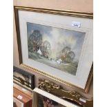 George Allen landscape watercolour Catalogue only, live bidding available via our website, if you
