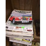 A bundle of Classic motoring magazines Catalogue only, live bidding available via our website, if