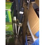 3 bundles of garden tools Catalogue only, live bidding available via our website, if you require P&P