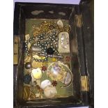 Jewellery box and costume jewellery Catalogue only, live bidding available via our website, if you