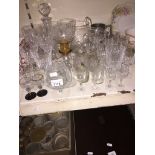 Various glassware etc. Catalogue only, live bidding available via our website, if you require P&P