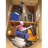 A box of Boxford lathe parts and bits. Catalogue only, live bidding available via our website, if