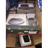 A Gnome slide projector, slide viewers, Hanimex projector. Catalogue only, live bidding available