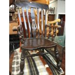 A rocking chair Catalogue only, live bidding available via our website, if you require P&P please