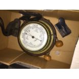 Box with barometer and seal stamps Catalogue only, live bidding available via our website, if you