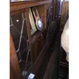 Mahogany display unit with drop front Catalogue only, live bidding available via our website, if you