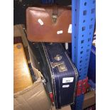 A small case and a travel bag Catalogue only, live bidding available via our website, if you require