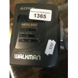 A vintage Sony Walkman cassette player, model number WM-EX17 - no headphones, cables, etc. Catalogue