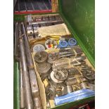 A tap and die set. Catalogue only, live bidding available via our website, if you require P&P please