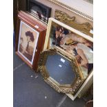 Various prints and mirrors Catalogue only, live bidding available via our website, if you require