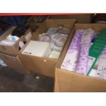 3 boxes of medical items to include catheters, tena pads, etc. Catalogue only, live bidding
