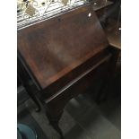 A Walnut bureau Catalogue only, live bidding available via our website, if you require P&P please