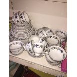 Royal Doulton Burgundy dinnerware approx. 65 pieces Catalogue only, live bidding available via our