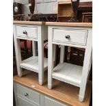 Modern Neptune furniture pair of bedside cabinets Please note, lots 1-1000 are not available for