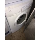 A Zanussi washing machine Please note, lots 1-1000 are not available for live bidding on the-