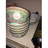 Modern Chinese tea bowls Please note, lots 1-1000 are not available for live bidding on the-