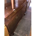 A retro mid 20th century G-Plan sideboard Please note, lots 1-1000 are not available for live