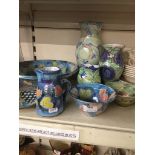 A quantity of studio pottery Please note, lots 1-1000 are not available for live bidding on the-