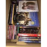 A box of DVDs Please note, lots 1-1000 are not available for live bidding on the-saleroom.com,