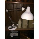 An anglepoise lamp Please note, lots 1-1000 are not available for live bidding on the-saleroom.