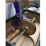 A box with Turkish shisha pipe and accessories Please note, lots 1-1000 are not available for live