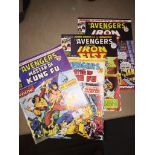 4 Avengers comics - 1974 Please note, lots 1-1000 are not available for live bidding on the-