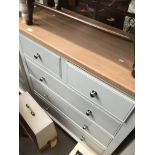 Modern Neptune furniture 2 over 3 chest of drawers Please note, lots 1-1000 are not available for