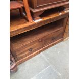 A modern hardwood av stand Please note, lots 1-1000 are not available for live bidding on the-