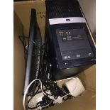 A HP Compaq computer + monitor and other bits. Please note, lots 1-1000 are not available for live
