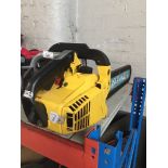 A petrol chainsaw Please note, lots 1-1000 are not available for live bidding on the-saleroom.com,