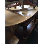 A Danish Superellipse coffee table designed by Bruno Mathsson & Piet Hein for Fritz Hansen circa