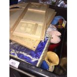 A crate of mixed items Please note, lots 1-1000 are not available for live bidding on the-saleroom.