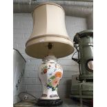 A pottery lamp Please note, lots 1-1000 are not available for live bidding on the-saleroom.com,