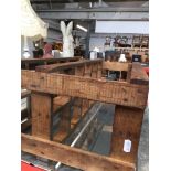 A wooden bottle rack/crate Please note, lots 1-1000 are not available for live bidding on the-