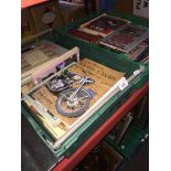 2 boxes of motorcycling books. Please note, lots 1-1000 are not available for live bidding on the-