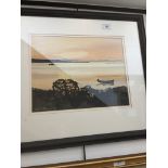 Gillian Goodheir DA (Scottish b 1949), 'Sunrise at Craighouse - Jura', gouache, signed and dated (