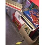 3 boxes and 2 bundles of LPs Please note, lots 1-1000 are not available for live bidding on the-