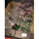 A box of mixed glassware/drinking glasses Please note, lots 1-1000 are not available for live