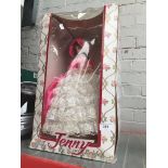A boxed musical 'Jenny The Bride' doll Please note, lots 1-1000 are not available for live bidding